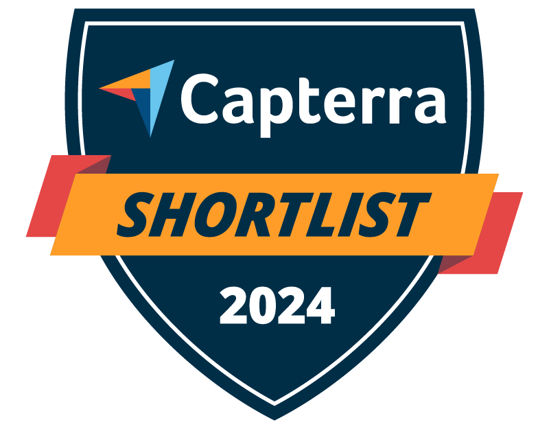 Capterra Shortlist 2024 award