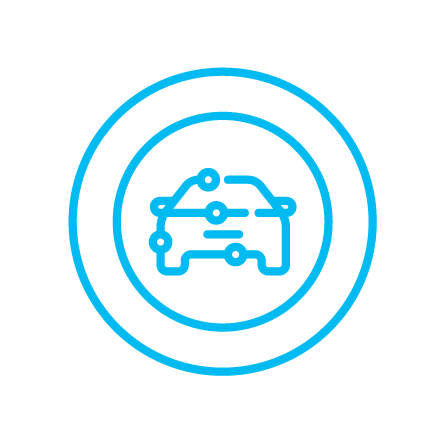 Icon car geofence