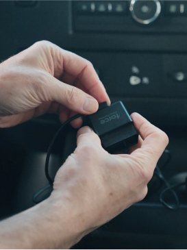Force TrakView dashcam 2 connect power to OBD-II device