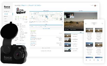 Dashboard dashcam mobile